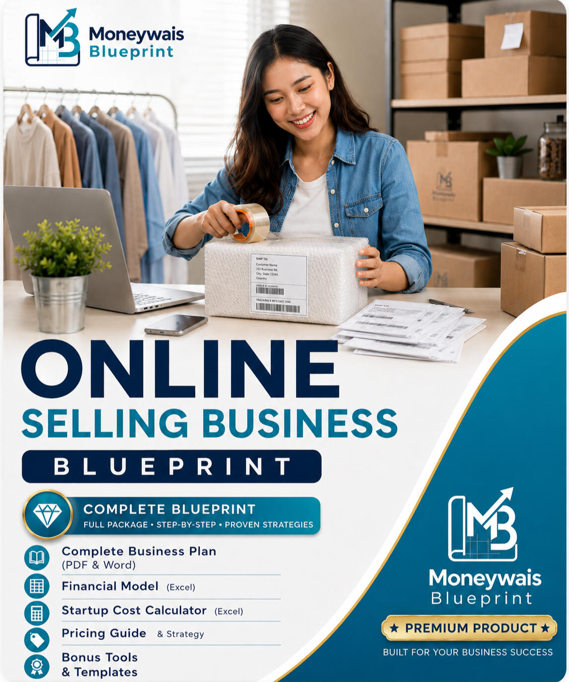 Online Selling Business Blueprint Moneywais Ice Business Blueprint full package