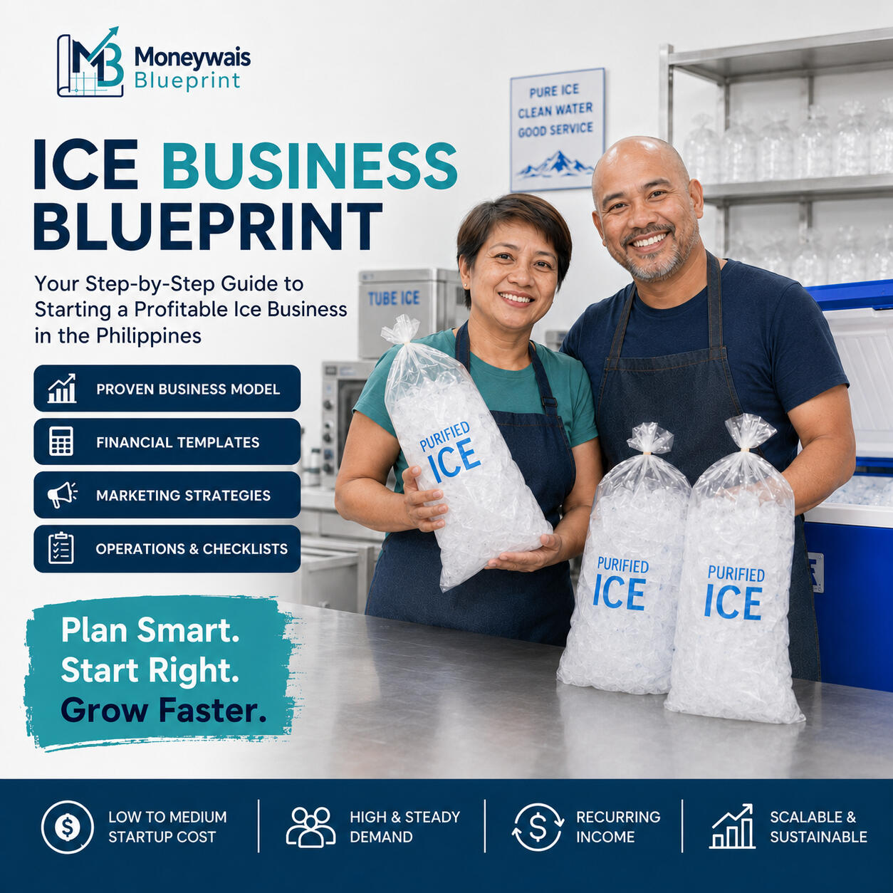 ICE BUSINESS BLUEPRINT Moneywais Ice Business Blueprint full package